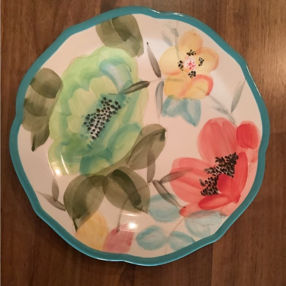 Vintage Pioneer Woman Bloom set of 2 salad/ dessert plates - Picture 2 of 4